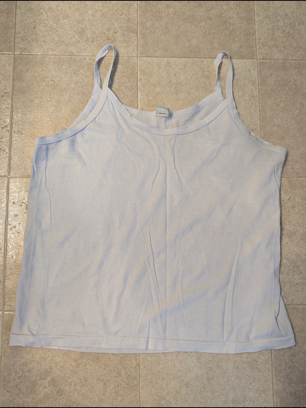White Women’s Camisole Tank Top